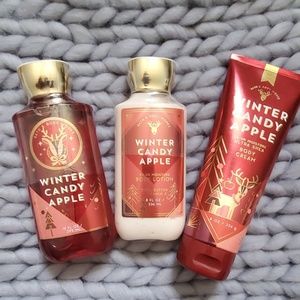 New winter candy apple 3 PC set